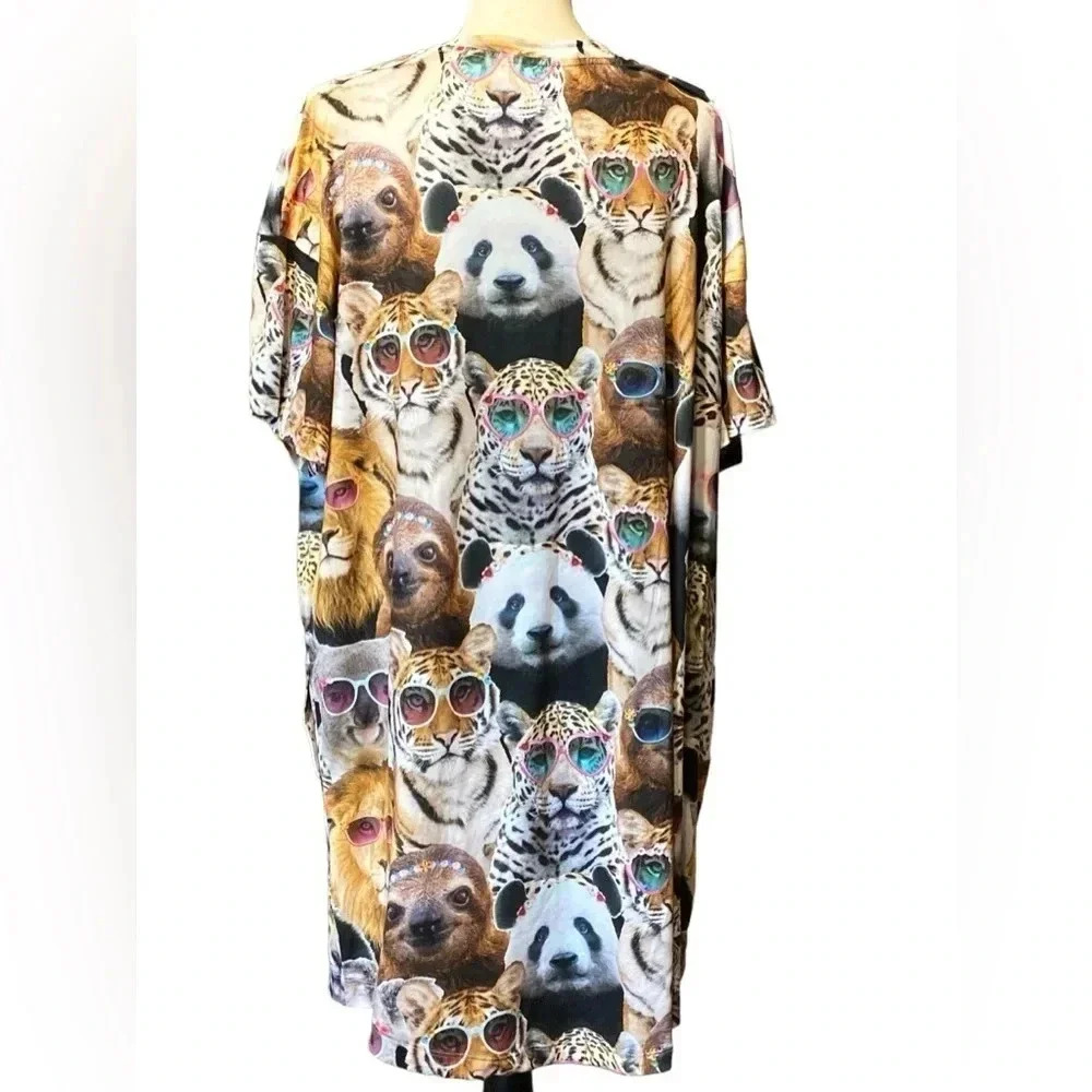 Animal print pajamas/sleep shirt